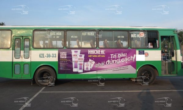 quảng cáo xe buýt tại long an