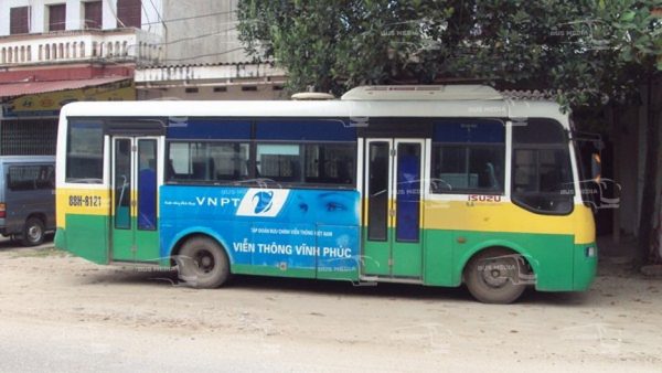 quảng cáo xe buýt tại vĩnh phúc